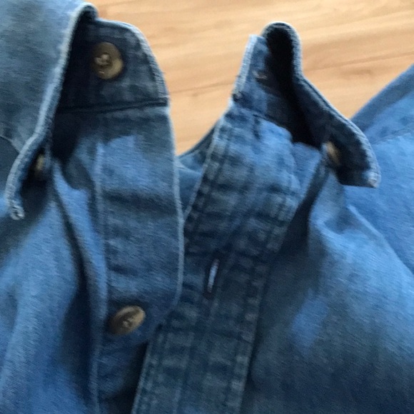 Men’s Hathaway Private Collection Denim shirt - Picture 3 of 7